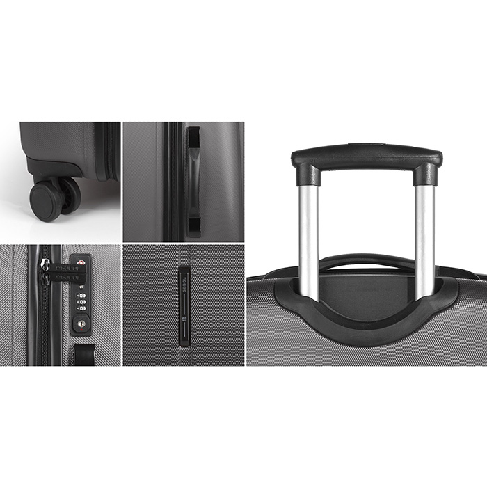 Srednji putni ABS kofer sa 4 točka Gabol Paradise 103546-16 - pogled 5