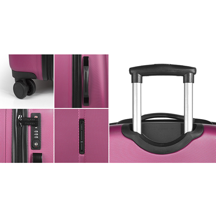 Srednji putni ABS kofer sa 4 točka Gabol Paradise 103546-21 - pogled 5