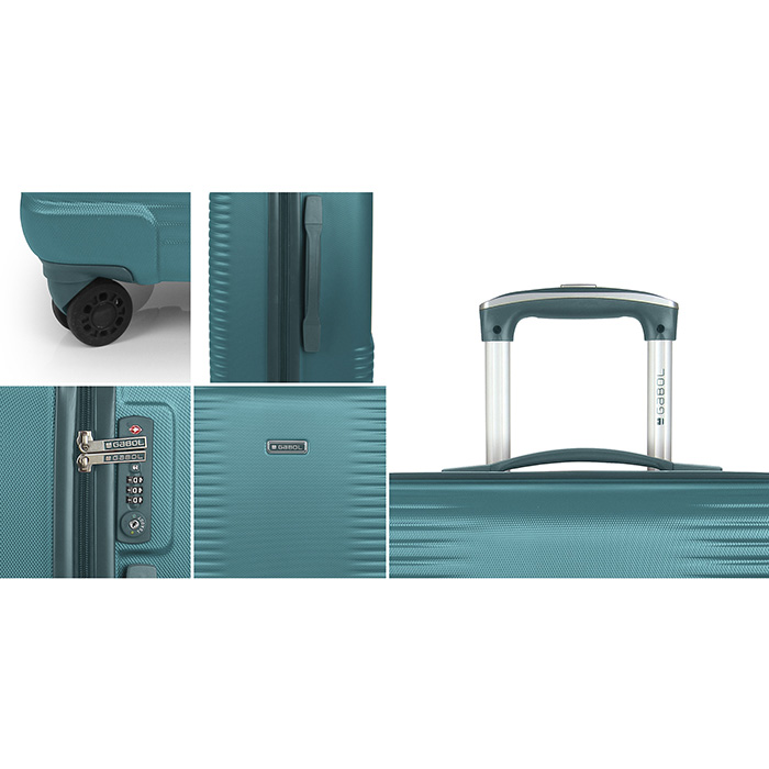 Veliki ABS kofer sa 4 točka Gabol Balance 115947-18 - pogled 5