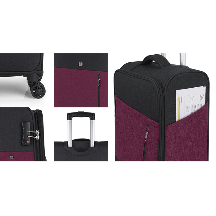 Kabinski EVA kofer sa 4 točka Gabol Saga 117022-08 - pogled 5