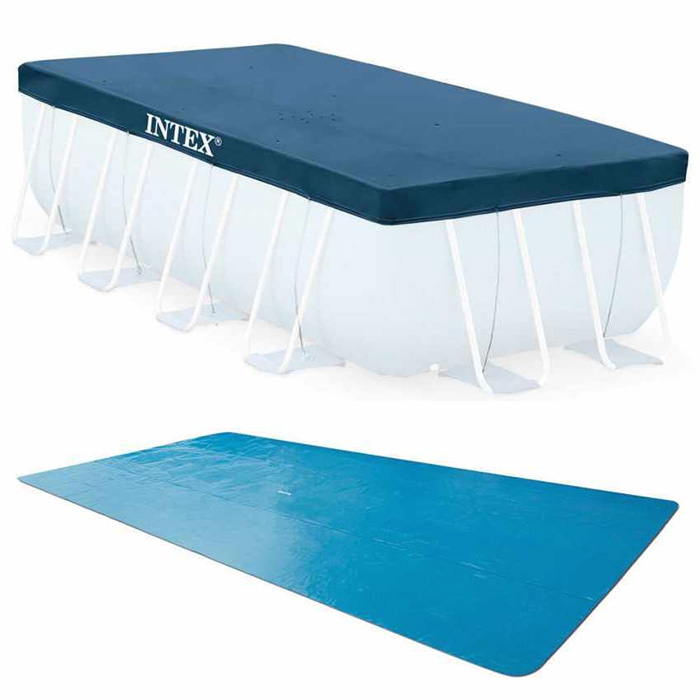 Intex pravougaoni bazen 732 x 366 x 132 cm Ultra XTR 26364 sa kompletnom opremom - pogled 5