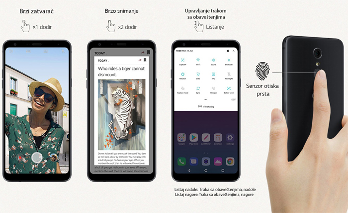 Mobilni telefon LG Q Stylus 3/32 GB 13 Mpix - pogled 5