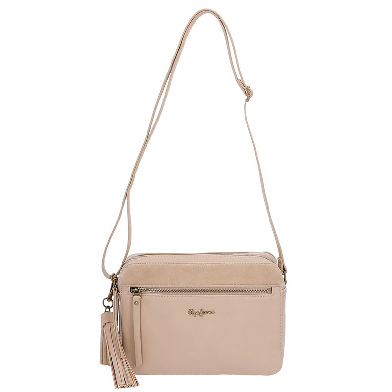 Pepe Jeans Ženska tašna sa dve pregrade Bitmat Beige 75253 - pogled 5