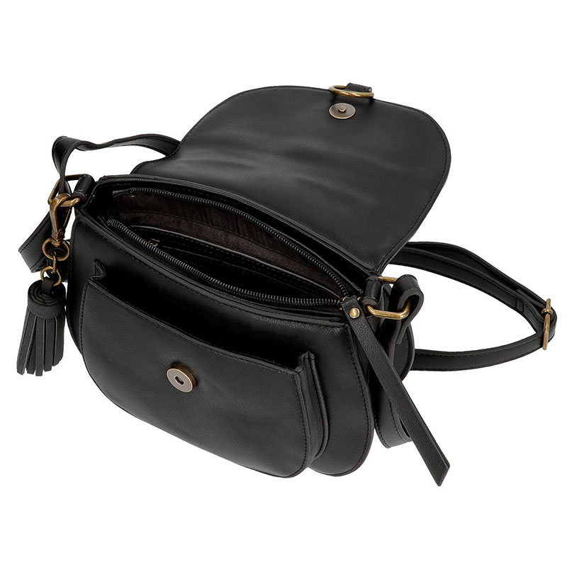 Pepe Jeans Ženska tašnica sa poklopcem Bitmat Black 75255 - pogled 5