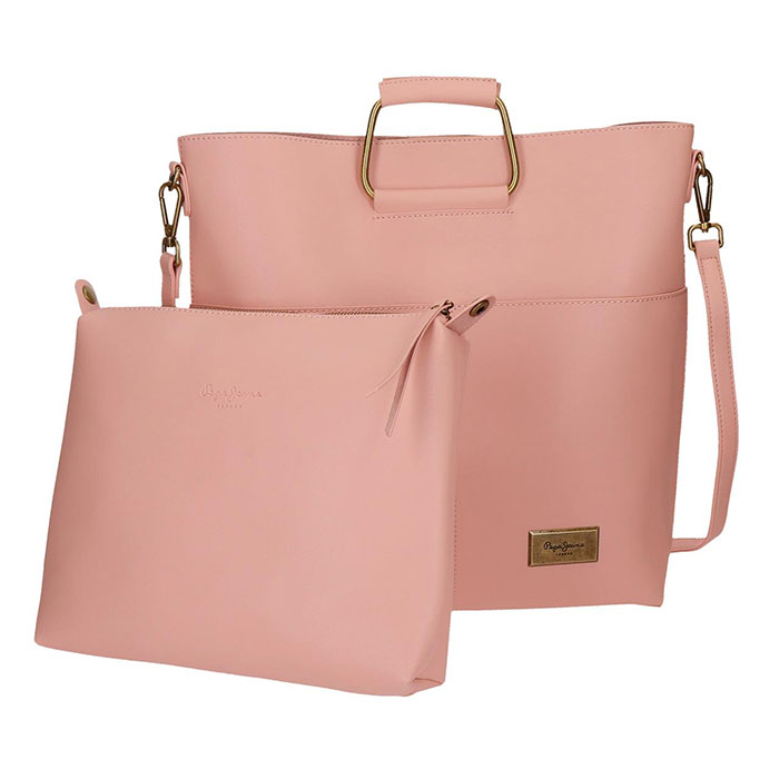 Pepe Jeans Ženska torba + neseser Angelica Pink 75775 - pogled 5