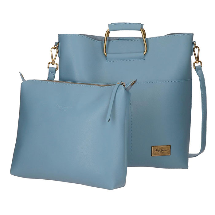 Pepe Jeans Ženska torba + neseser Angelica Blue 75775 - pogled 5
