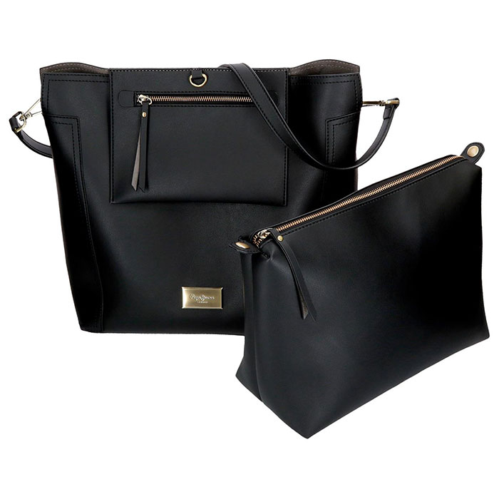 Pepe Jeans Tašna + neseser Angelica Black 75776 - pogled 5