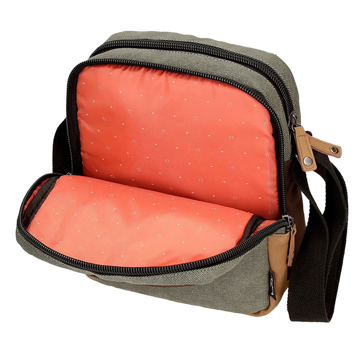 Pepe Jeans Muška torbica sa dve pregrade 27cm Wildshire 75157 - pogled 5