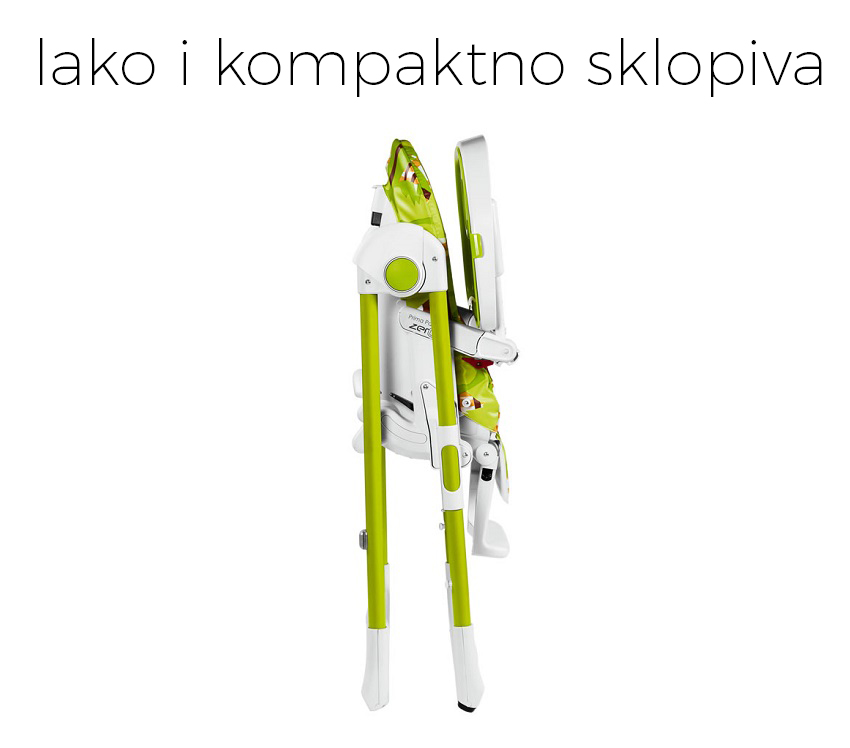 PEG PEREGO Stolica za hranjenje PRIMA PAPPA ZERO 3 Bear Coral - pogled 5