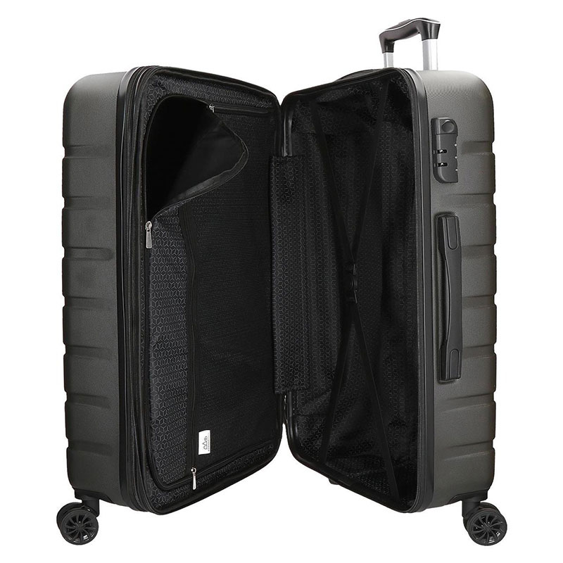 Koferi Movom Turbo Dark Grey Set 55cm-69cm-79cm 58294 - pogled 5