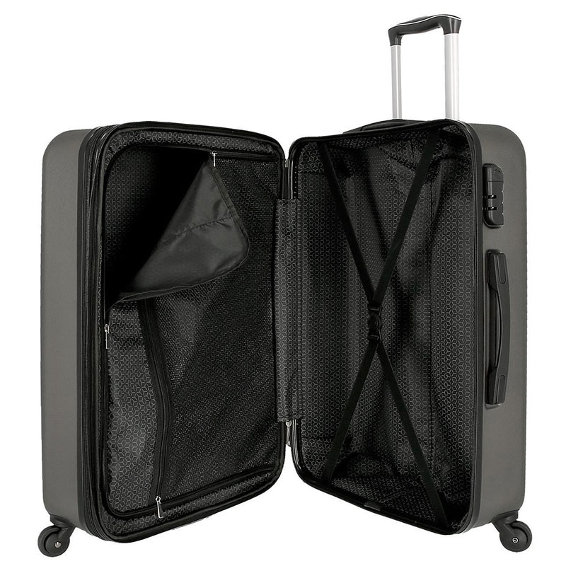 Movom ABS Koferi Flash Anthracite Komplet 55cm-69cm-79cm 58394 - pogled 5