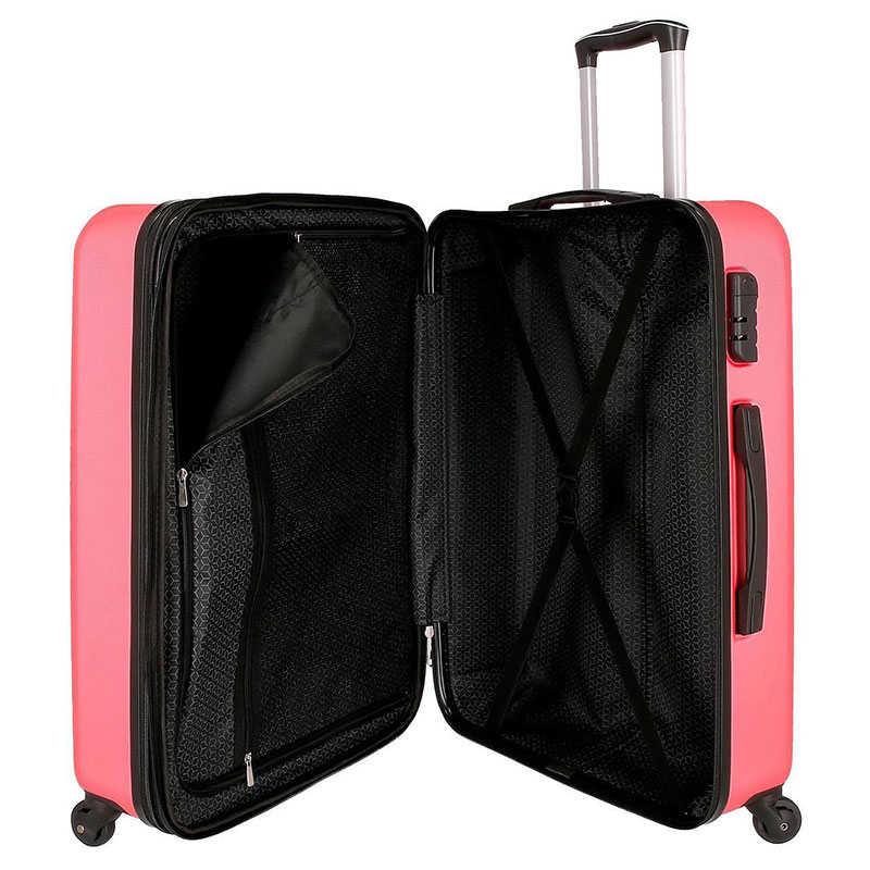 Movom ABS Koferi Flash Pink Komplet 55cm-69cm-79cm 58394 - pogled 5