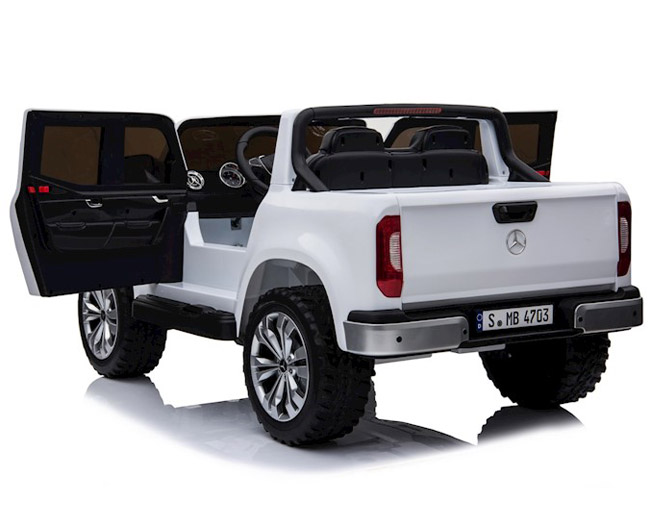Dečiji automobil na akumulator Mercedes-Benz X-class Beli - pogled 5