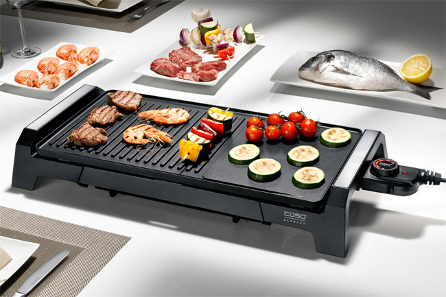 Električni roštilj Caso BQ2200 Low Fat Gril+Plotna - pogled 5