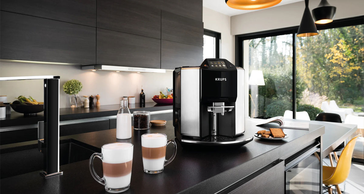 Krups aparat za espresso EA907D - pogled 5