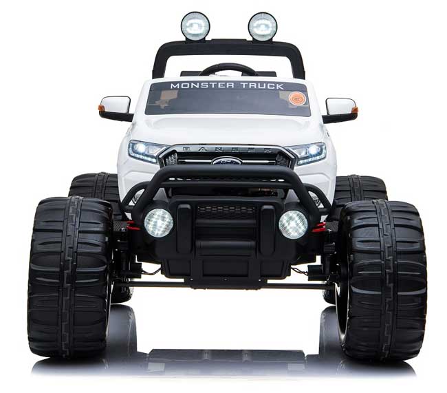 Dečiji automobil na akumulator Monster Truck Beli Dvosed - pogled 5