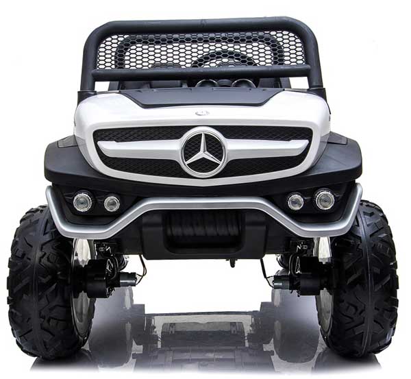 Dečiji automobil na akumulator Mercedes Unimog Beli - pogled 5
