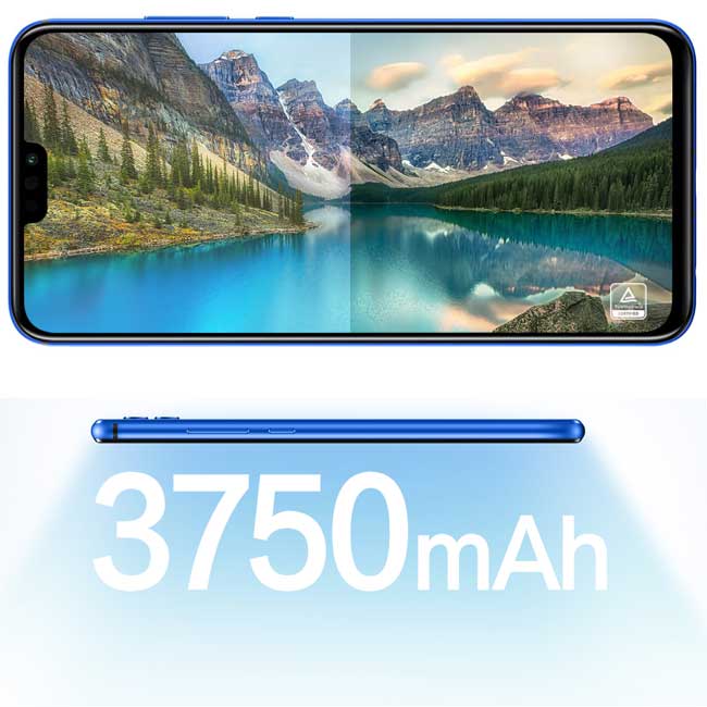 Mobilni telefon Honor 8X 4GB+64GB Blue - pogled 5