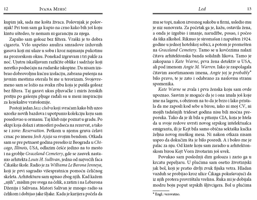 Led, Ivana Mihić - pogled 5