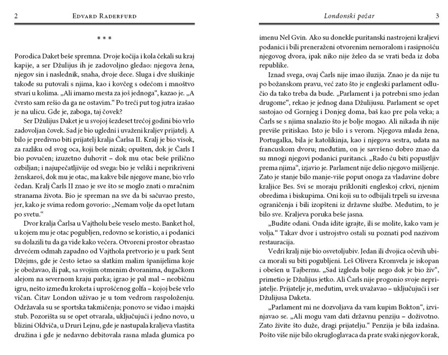 London - III Tom, Edvard Raderfurd - pogled 5