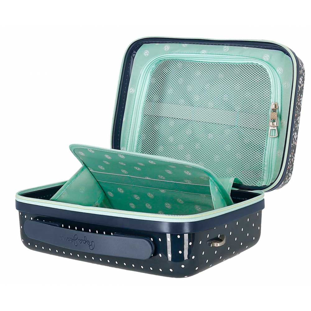 ABS Neseser kofer za šminku Pepe Jeans Alenka navy 67139 - pogled 5