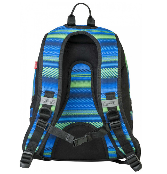 TARGET 3 ZIP - Ranac za školu LARGE ALLOVER Classic Flash Blue 21437 - pogled 5