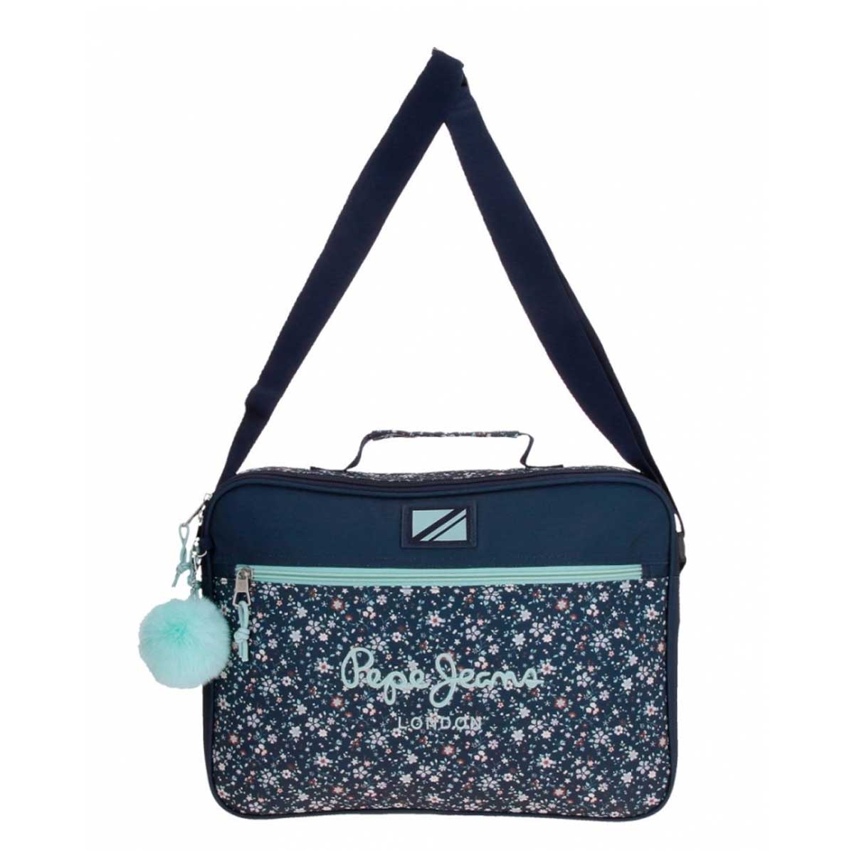 Torba za laptop školska torba 38cm Pepe Jeans Alenka navy 67153 - pogled 5