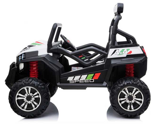 Dečiji automobil na akumulator Buggy Quad Beli - pogled 5