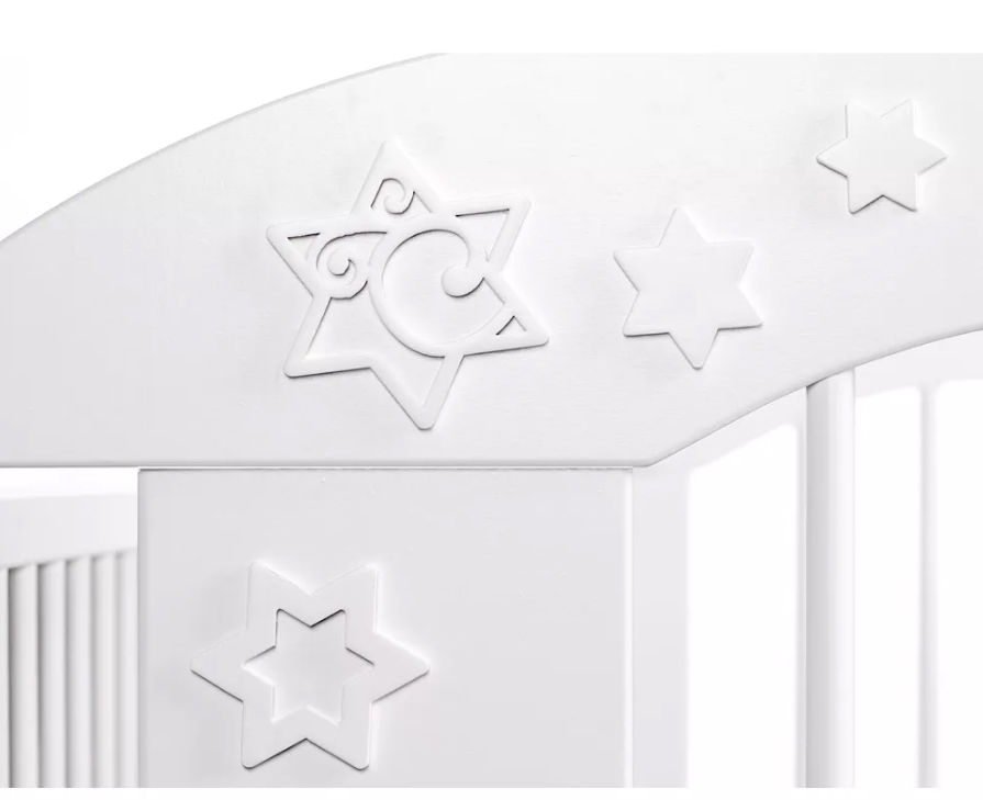 KLUPS Krevetac za bebe RADEK VII White 25-41040 - pogled 5