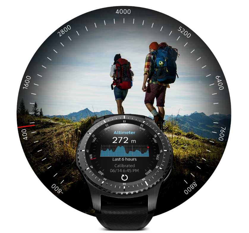 Samsung Pametni sat Gear S3 Frontier - pogled 5