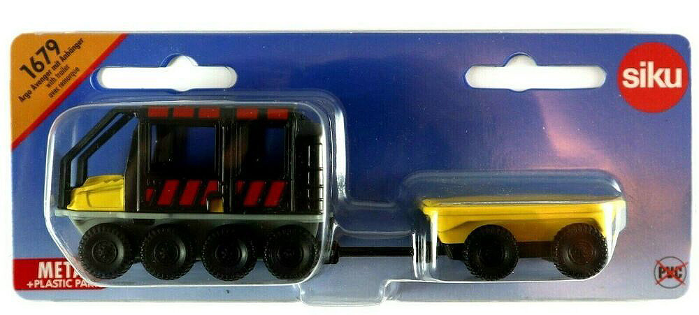 SIKU Terensko vozilo ARGO AVENGER sa prikolicom 1679 - pogled 5