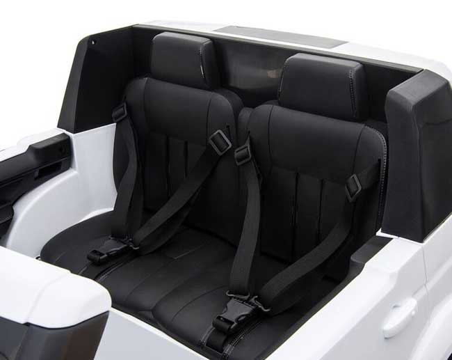 Dečiji automobil na akumulator Dvosed Land Rover Discovery Black - pogled 5