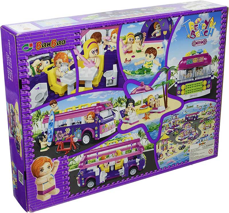 BANBAO Kocke  Trendy Beach AUTOBUS 6123 - pogled 5