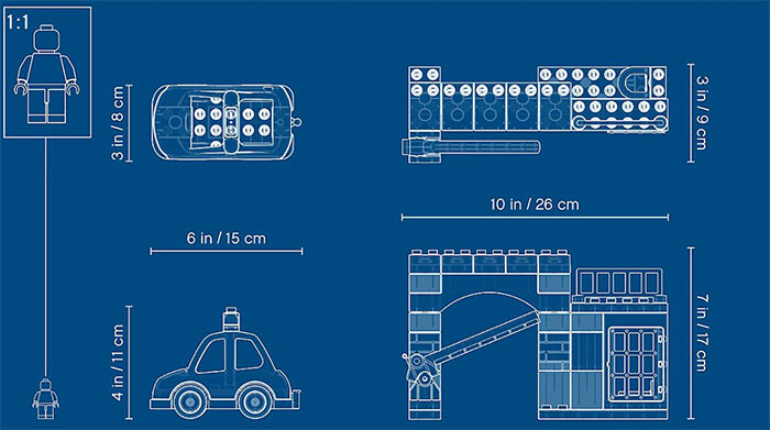 LEGO® DUPLO® Kocke - Policijska stanica 10902 - pogled 5