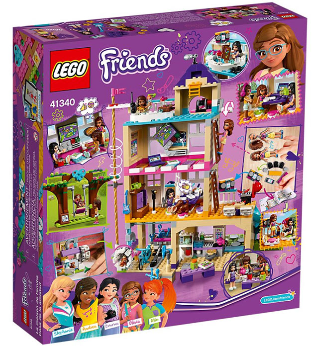 LEGO® FRIENDS Kocke - Kuća prijateljstva 41340 - pogled 5
