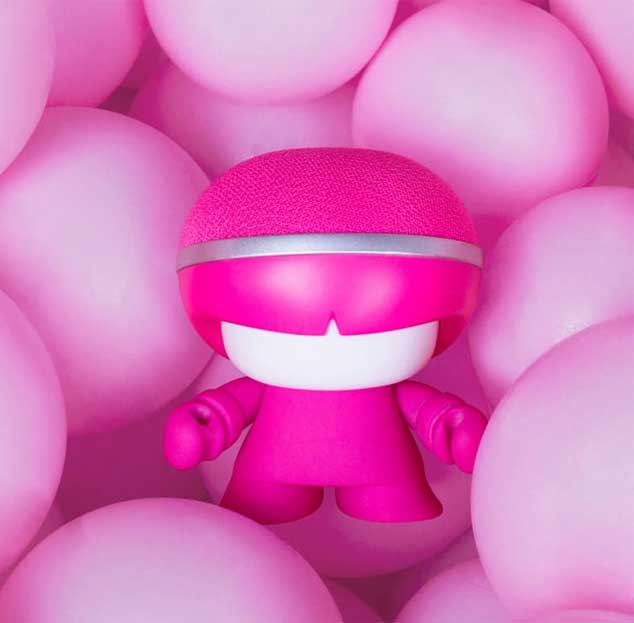 Bluetooth zvučnik Xoopar Mini Xboy Pink - pogled 5