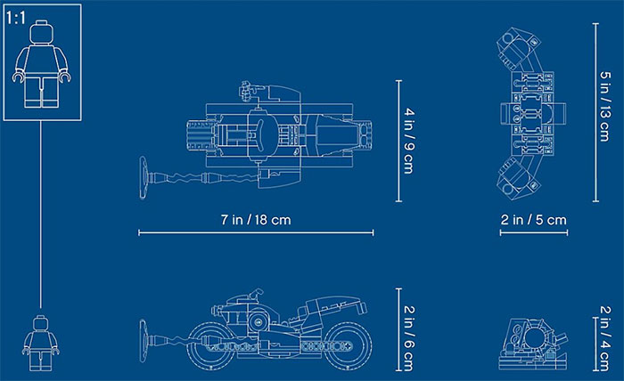 LEGO® Kocke Super Heroji - Spajdermen - Pomoć na motoru 76113 - pogled 5