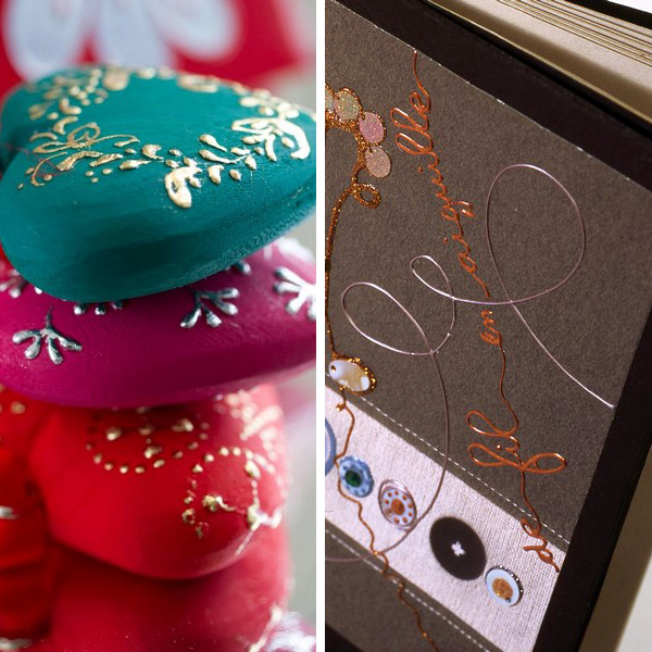 PEBEO Deco3D Touch - Pearl - Dekorativna reljefna boja MISTY ORANGE 409 biserna 30ml 664250 - pogled 5