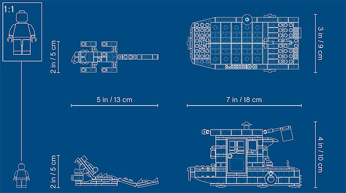 LEGO® Kocke Creator 3u1 - Kuća na brodu 31093 - pogled 5