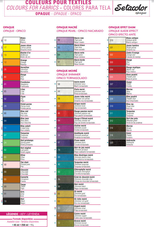 PEBEO Setacolor - Shimmer Opaque - Pokrivna boja za tekstil 45ml CHOCOLATE CHIP 664755 - pogled 5