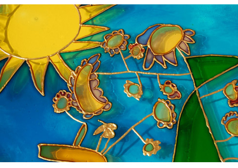 PEBEO Vitrail Cerne Relief - Kontur pasta PROVIDNA SA ŠLJOKICAMA - Blister 20ml 664471 - pogled 5