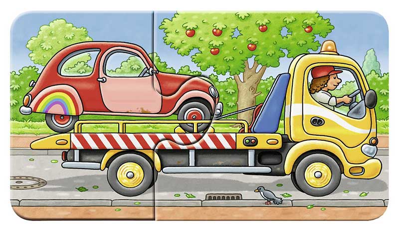 Ravensburger Moj prvi puzzle Vozila 07036 - pogled 5