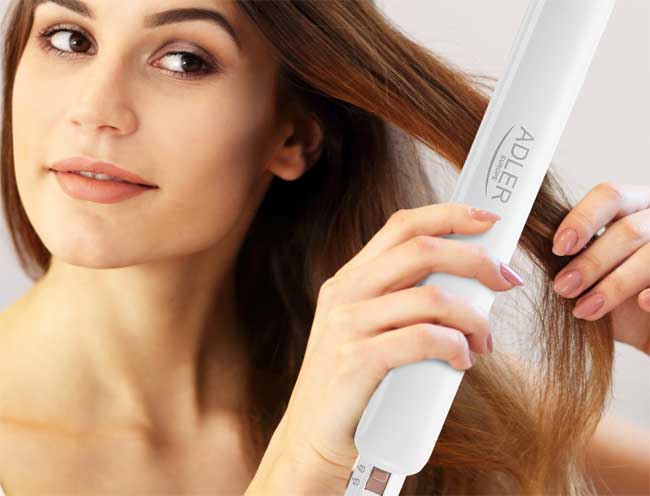 Adler Beauty Set Fen sa funkcijom jonizatora i Keramička presa za kosu - pogled 5