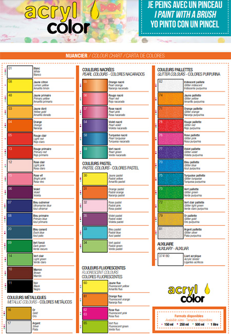 PEBEO Acrylcolor - Akrilne boje za decu Braon 150ml 668110 - pogled 5