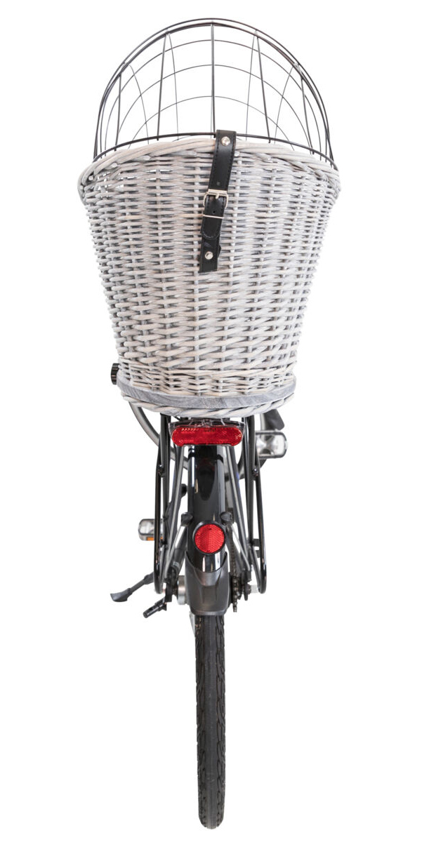 Pletena korpa za vožnju ljubimaca na biciklu, zadnja Trixie 13114 - pogled 5