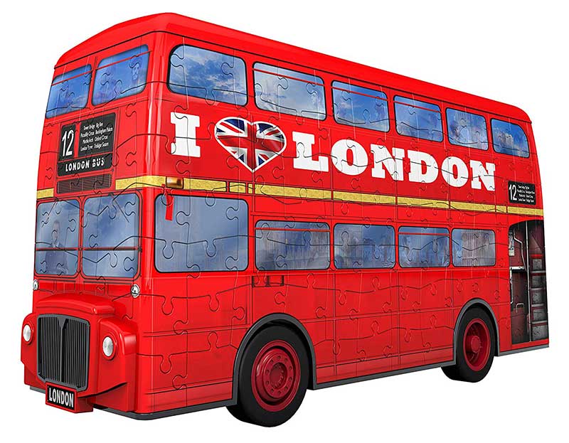 Kutija za olovke od puzli London Bus - Ravensburger 12534 - pogled 5