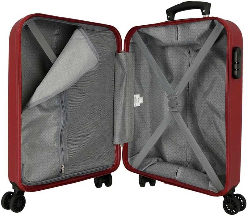 Kabinski kofer Roll Road Camboya bordeaux 50691 - pogled 5