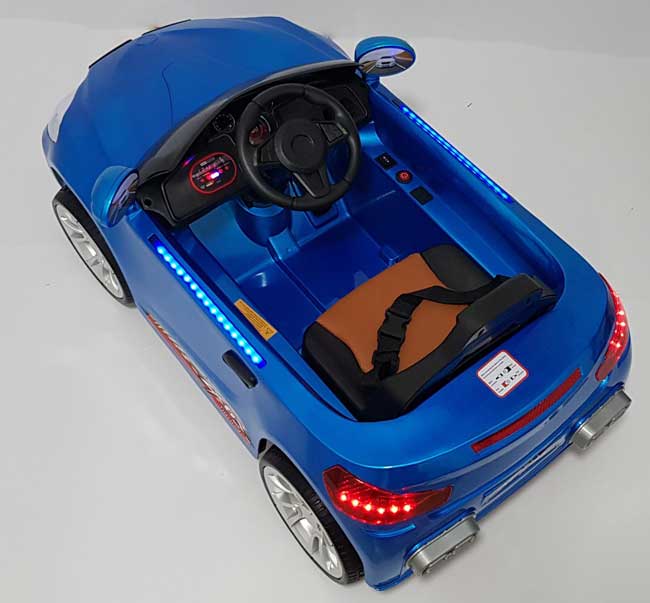 Dečiji automobil na akumulator 2 mini Plavi - pogled 5