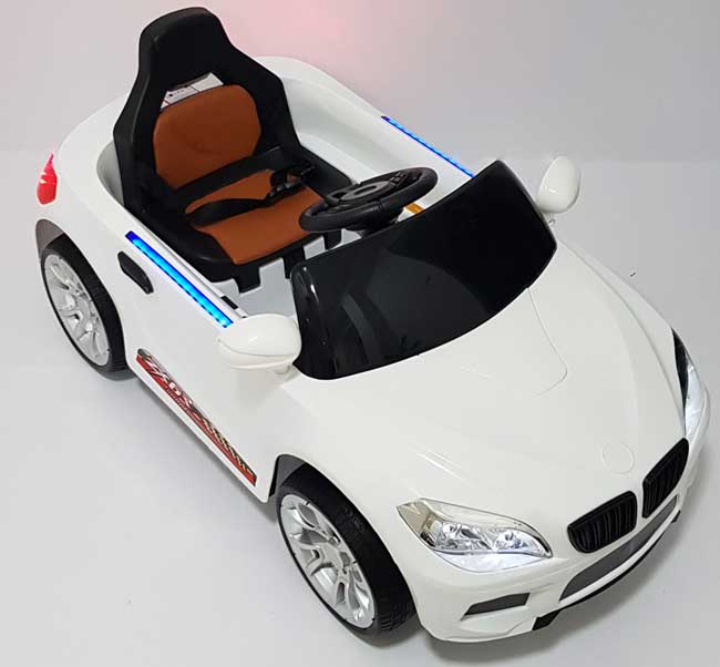 Dečiji automobil na akumulator 2 mini Beli - pogled 5