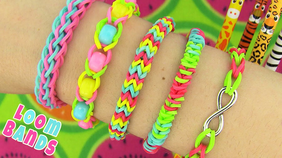 LOOM BAND Set za izradu narukvica 2400 gumica 16978 - pogled 5